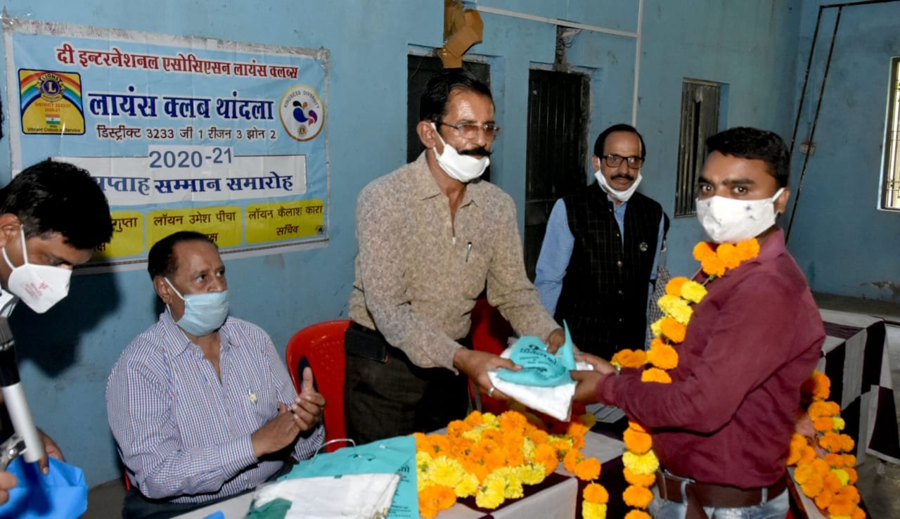 बापु की जयंती से किया लायंस सेवा सप्ताह का श्री गणेश | New India Times