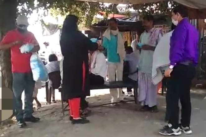 मथुरा नगर निगम द्वारा वार्ड नंबर 66 में संचारी रोग नियंत्रण अभियान का हुआ शुभारंभ, सफाई कर्मचारियों की सुरक्षा के लिए दिए गए 2000 मास्क | New India Times