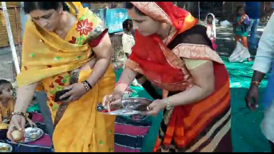 शक्ति की भक्ति मां की आराधना, कन्या पूजन कर धर्म लाभ लिया गया | New India Times