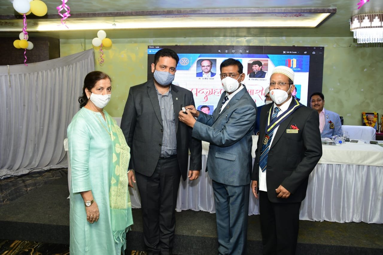 रोटरी क्लब बुरहानपुर का 47 वां पद ग्रहण समारोह संपन्न | New India Times