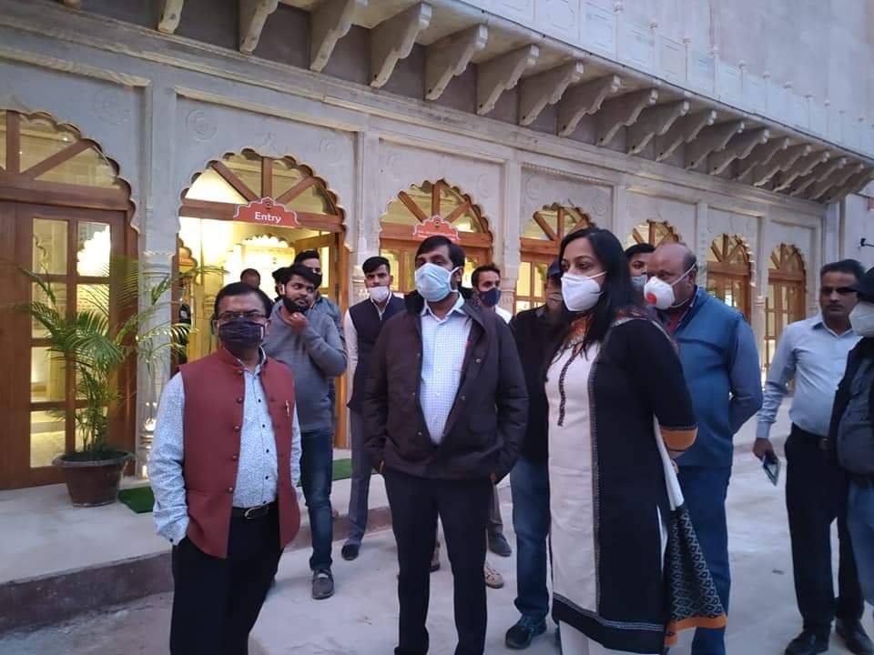 स्मार्ट सिटी डेवलपमेंट कॉर्पोरेशन द्वारा बाड़े पर स्काउट एण्ड गाइड परिसर में बनाए गए डिजिटल म्यूजियम का ग्वालियर कलेक्टर श्री कौशलेन्द्र विक्रम सिंह ने किया निरीक्षण | New India Times