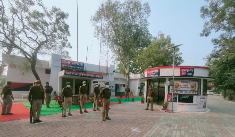 ए.डी.सी.पी साउथ सुरेश चंद्र रावत ने नगराम थाने का किया औचक निरीक्षण | New India Times