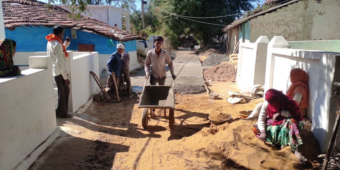 ग्राम पंचायत कोलिया के वार्ड वासियों को मिली सड़क की सौगात | New India Times