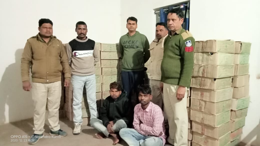 9 लाख 67 हजार रुपए कीमत की 180 पेटी अवैध शराब बरामद | New India Times