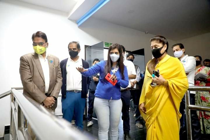 मप्र शूटिंग अकादमी में स्थापित होंगे अपग्रेडेड साफ्टवेयर और मशीनें, खेल मंत्री श्रीमती सिंधिया ने हाई परफार्मेंस प्रशिक्षकों के साथ किया अकादमी का निरीक्षण | New India Times