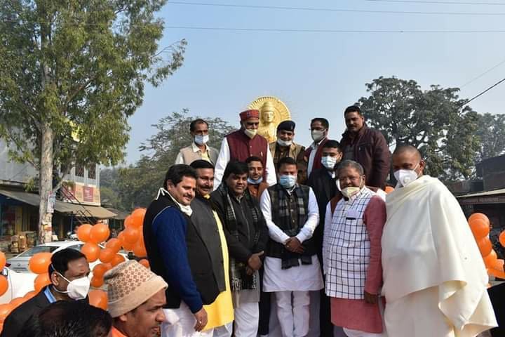 जनपद स्थापना दिवस पर सांसद श्री जगदम्बिका पाल समेत कई भाजपा नेताओं ने किया गौतमबुद्ध को नमन | New India Times