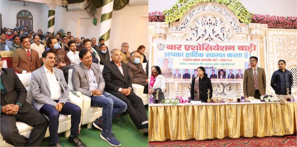 बाड़ी बार एसोसिएशन के अध्यक्ष व नवीन कार्यकारिणी का शपथ ग्रहण समारोह संपन्न, अध्यक्ष व नवीन कार्यकारिणी को जिला सत्र न्यायाधीश धौलपुर रीटा तेजपाल ने दिलाई शपथ | New India Times