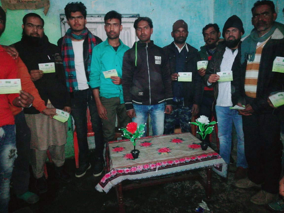 इटवा विधानसभा के बिस्कोहर बाजार में एआईएमआईएम ने चलाया सदस्यता अभियान | New India Times