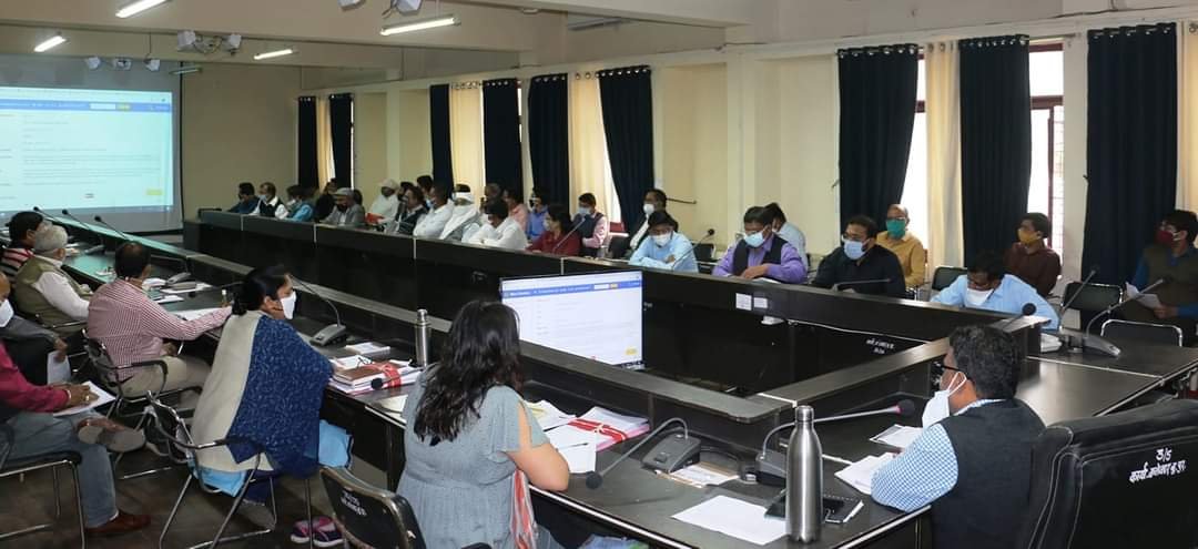 अपर कलेक्टर श्री कैलाश वानखेडे़ की अध्यक्षता में समय सीमा (टी.एल.) की बैठक सम्पन्न | New India Times