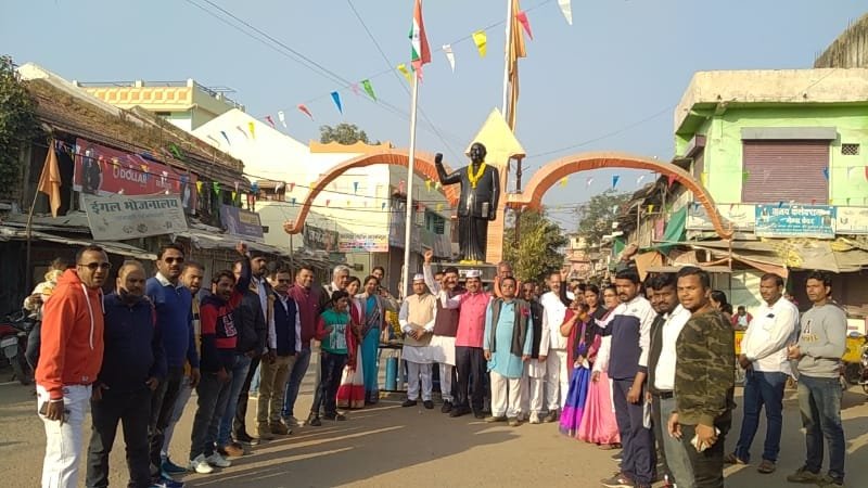 जुन्नारदेव में बड़े ही हर्षोल्लास के साथ ध्वजारोहण कर मनाया गया गणतंत्र दिवस | New India Times