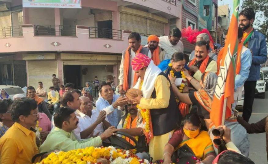 भारतीय जनता पार्टी के प्रदेश पदाधिकारियों का झाबुआ जिले में हुआ ऐतिहासिक स्वागत | New India Times