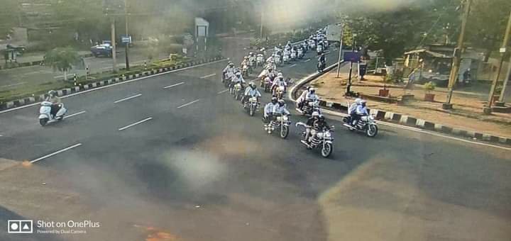 यातायात पुलिस भोपाल द्वारा यातायात जागरूकता रैली का किया गया शुभारंभ 4 यातायात पुलिस भोपाल द्वारा यातायात जागरूकता रैली का किया गया शुभारंभ | New India Times