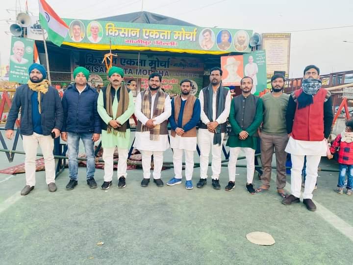 गाजीपुर बॉर्डर पर किसानों के आंदोलन मे सामिल हुए सपा नेता कमाल खान किसान नेता राकेश टिकैत से कि मुलाकात | New India Times