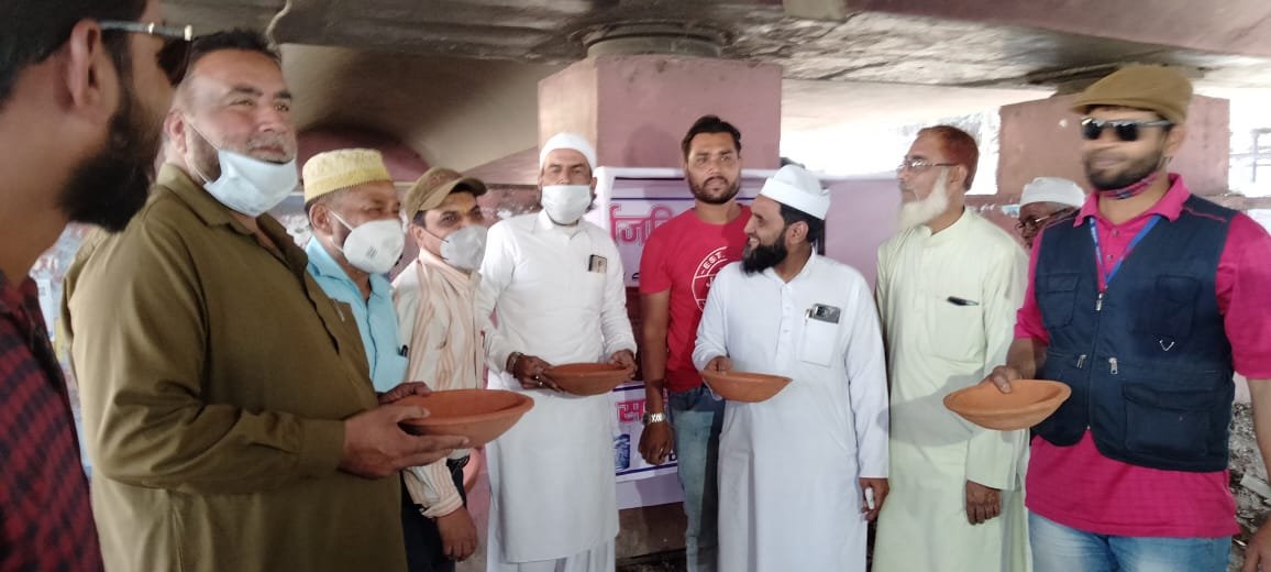 जमीअत उलमा मध्यप्रदेश ने गर्मी के मौसम को देखते हुऐ भोपाल में बनाया सार्वजनिक प्याऊ | New India Times