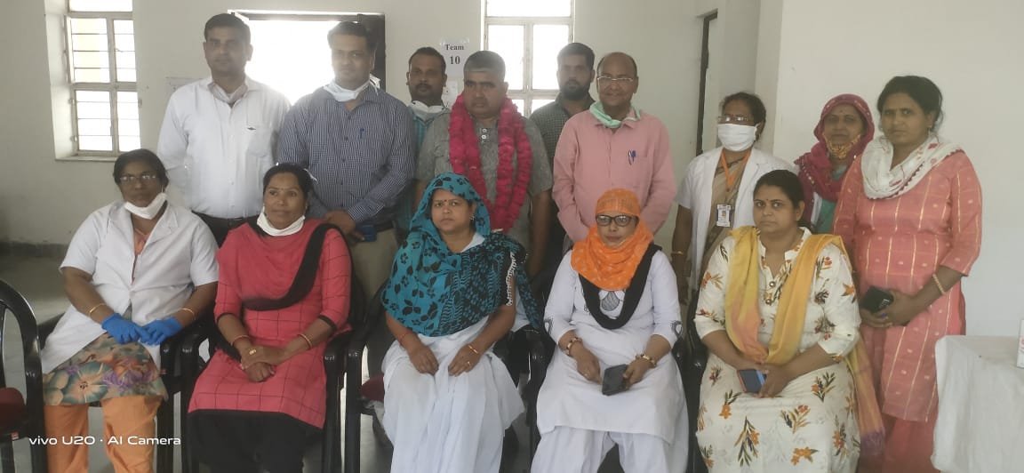 पुलिस अधीक्षक केसर सिंह शेखावत ने लगवाया कोरोना वैक्सीन का दूसरा डोज | New India Times