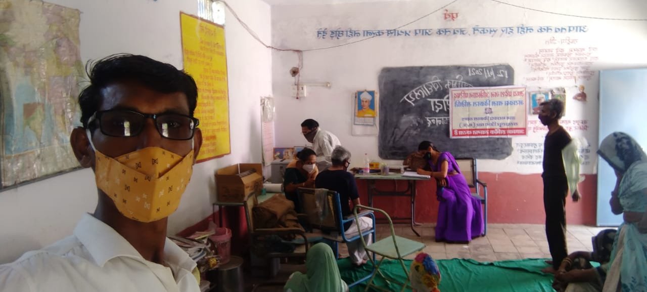 कोरोना वैक्सीन टीकाकरण का लगाया गया कैंप | New India Times