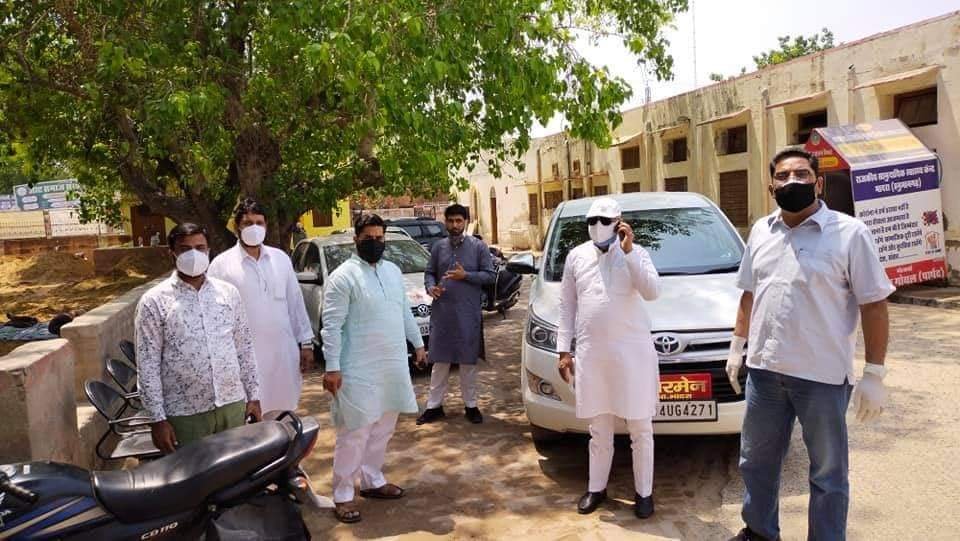 मशहूर उधोगपति एवं भामाशाह रफीक क़ुरैशी ने भादरा के सरकारी अस्पताल के कोराना वार्ड को लिया गोद | New India Times