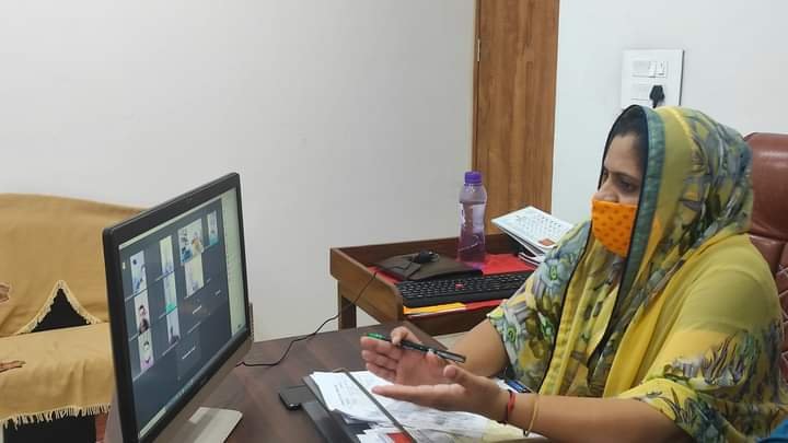 महापौर श्रीमती सुशीला कंवर राजपुरोहित ने वार्ड वासियों से किया ऑनलाइन संवाद | New India Times