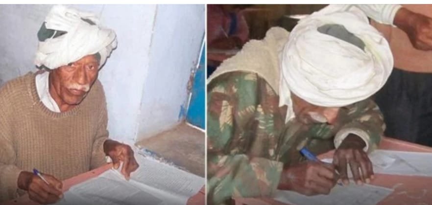 कोराना काल के कारण 48 वीं बार में 10वीं पास हुए 85 साल के शिवचरण यादव | New India Times