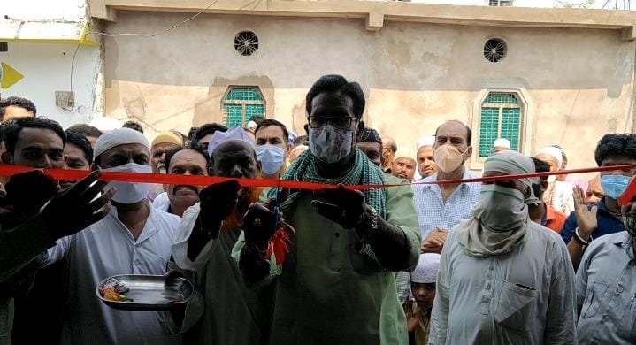 सामुदायक भवन एवं ग्राम के अन्य निर्माण कार्यों का विधायक ने किया लोकार्पण, मुस्लिम समाज के सार्वजनिक कार्यक्रम आयोजन के लिए मिला भवन | New India Times