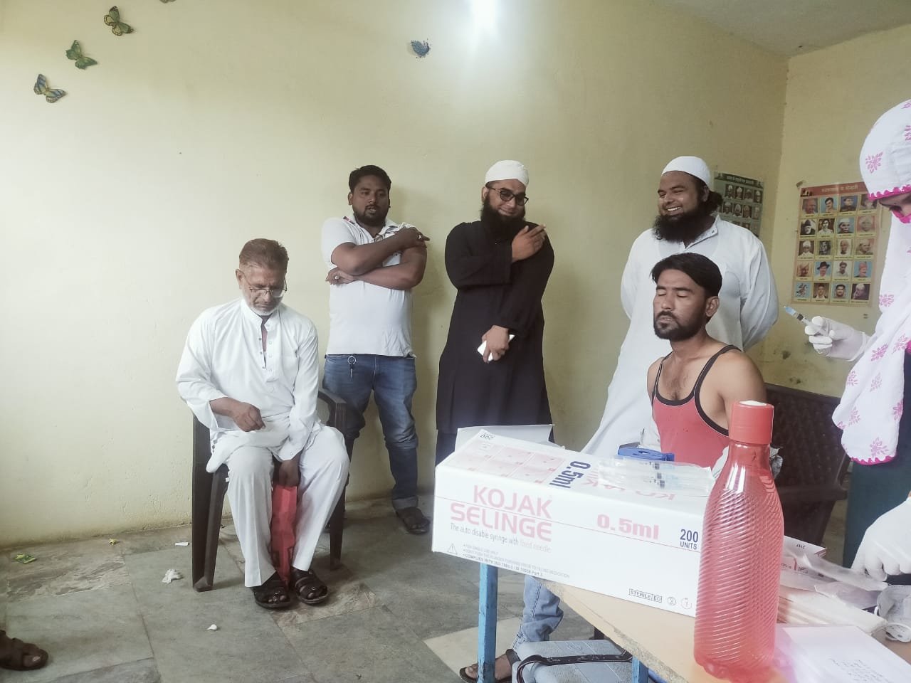 मेघनगर मुस्लिम समाज ने नूरे मोहम्मदी मदरसा में युवा नेता इमरान शेख व सोहेल शेरानी के मार्गदर्शन में वैक्सीन लगवाने में बढ़ चढ़कर लिया हिस्सा | New India Times