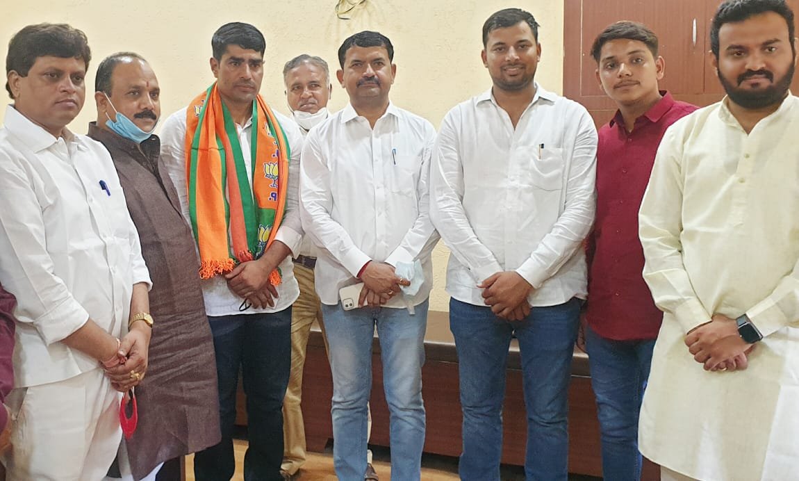 अखिल भारतीय युवा गुर्जर महासभा के प्रदेश अध्यक्ष जयवीर पोषवाल की भाजपा में हुई वापसी | New India Times