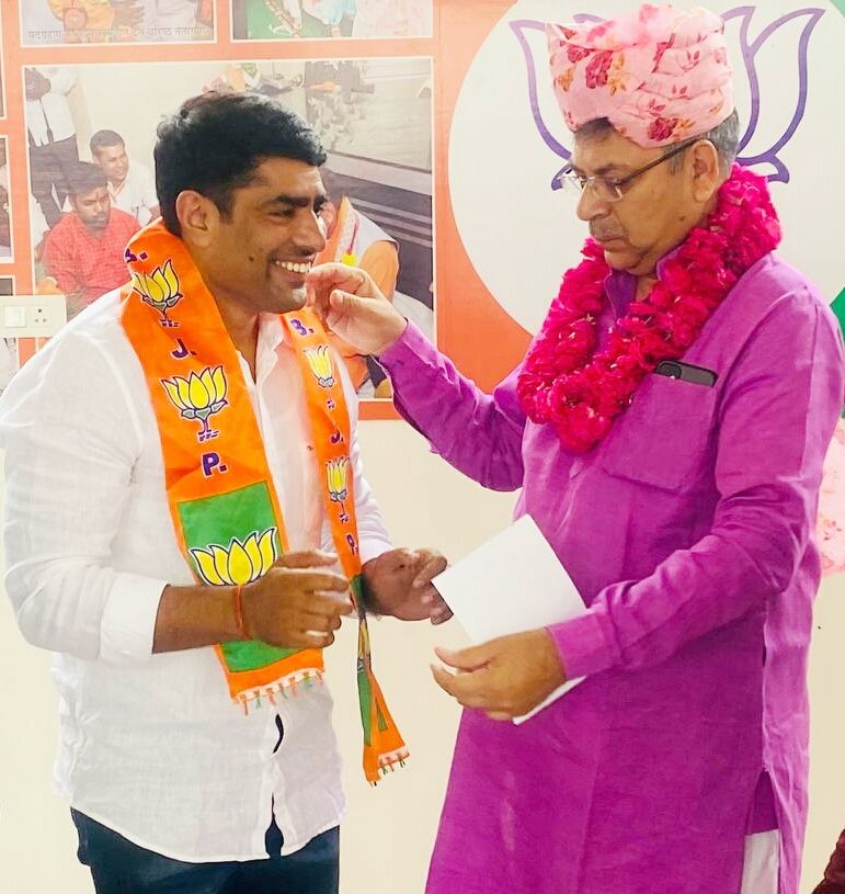 अखिल भारतीय युवा गुर्जर महासभा के प्रदेश अध्यक्ष जयवीर पोषवाल की भाजपा में हुई वापसी | New India Times