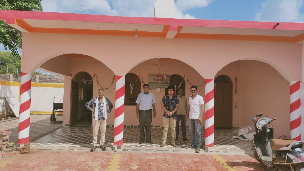पुराने जर्जर पंचायत भवन गुगवारा का हुआ कायाकल्प | New India Times