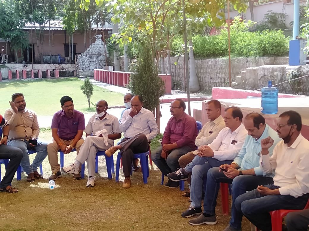 ब्लाक कांग्रेस कमेटी की बैठक में सांसद नकुलनाथ के दमुआ आगमन कार्यक्रम को लेकर हुआ मंथन | New India Times