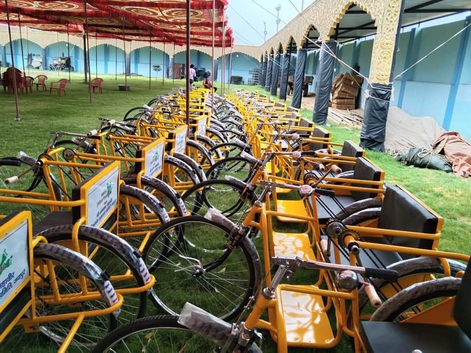 18 व 19 जुलाई के दो दिवसीय दिव्यांग सहायतार्थ केम्प सम्पन्न, पूर्व सीकर जिलाप्रमुख दामोदर प्रसाद शर्मा की कांग्रेस विधायक वीरेंद्र सिंह ने दिव्यांग सहायतार्थ केम्प के रुप मे जयंती मनाई | New India Times