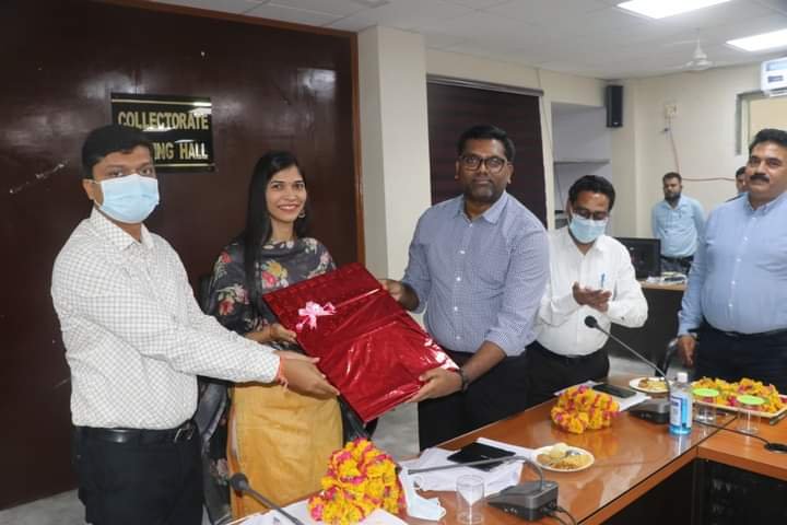 मुरैना कलेक्टर कार्यालय से हुआ एसडीएम सुश्री अंकिता धाकरे का स्थानांतरण | New India Times