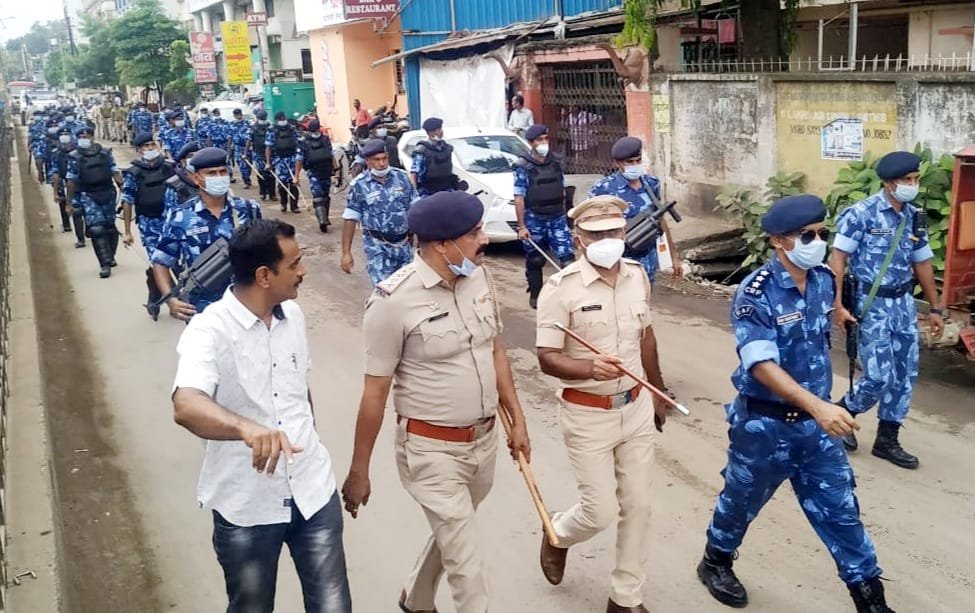 भुसावल में रैपिड एक्शन फोर्स ने किया रूट मार्च | New India Times