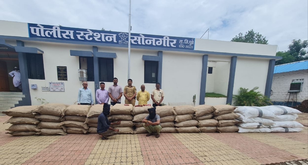 सोनगीर पुलिस ने पकड़ा 28 लाख का प्रतिबंधित गुटखा, दो आरोपी गिरफ्तार | New India Times