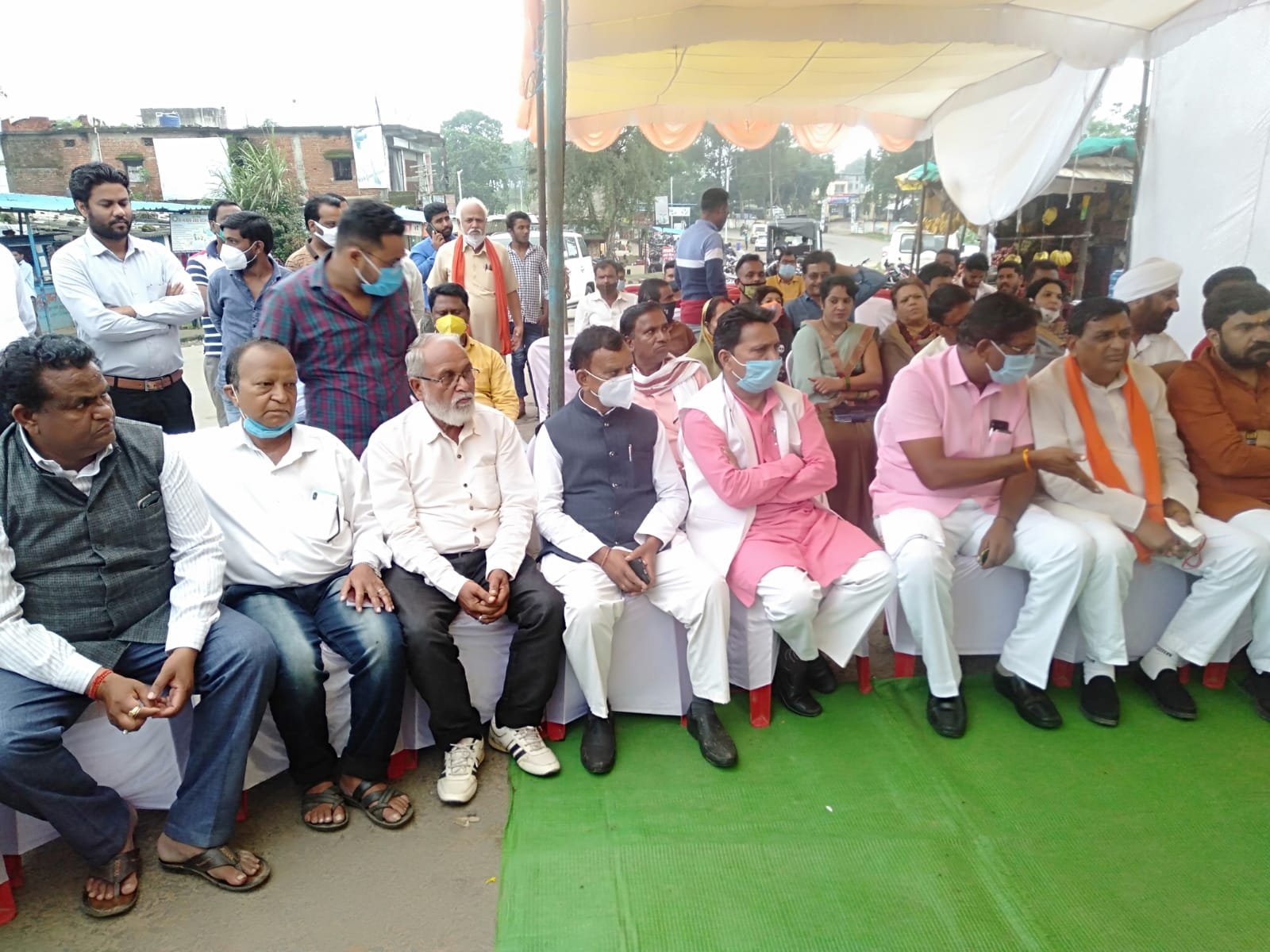 दमुआ दीनदयाल चौक पर स्वर्गीय सुनील मालवीय की श्रद्धांजलि सभा का हुआ आयोजन | New India Times