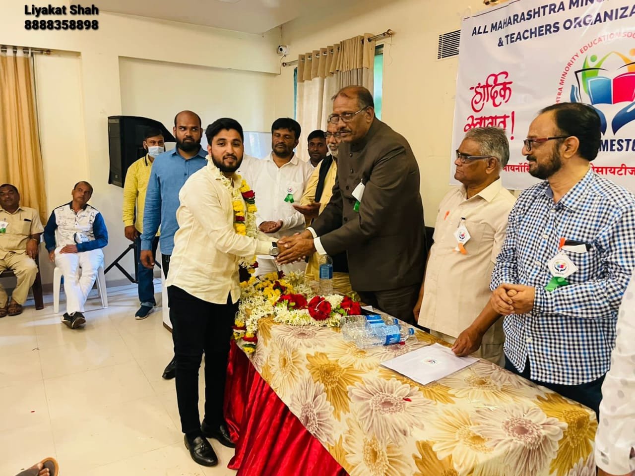 उसामा रऊफ खान ऑल महाराष्ट्र माइनाॅरिटी एज्युकेशन सोसायटीज एंड टीचर्स ऑर्गनाइजेशन के सचिव नियुक्त | New India Times