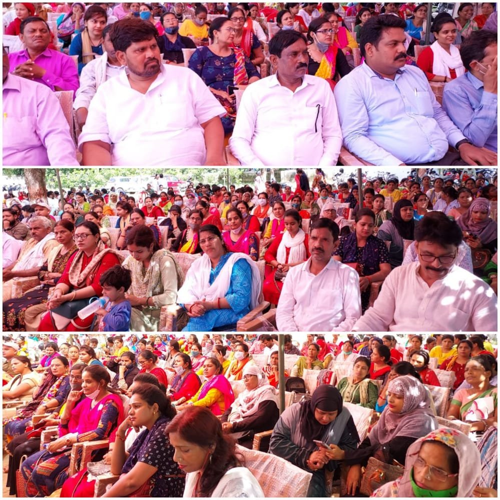 उत्तर प्रदेशीय प्राथमिक शिक्षक संघ के बैनर तले हुए विरोध-प्रदर्शन में उमड़ा शिक्षकों का जन सैलाब 2 उत्तर प्रदेशीय प्राथमिक शिक्षक संघ के बैनर तले हुए विरोध-प्रदर्शन में उमड़ा शिक्षकों का जन सैलाब | New India Times