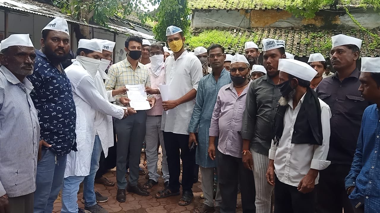 आम आदमी पार्टी ने गोरख इमली की बस्ती में मूलभूत सुविधाएं प्रदान करने के लिए दिया द्वितीय ज्ञापन | New India Times