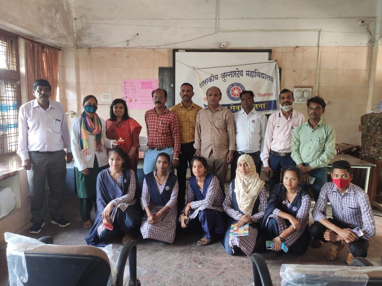 राष्ट्रीय सेवा योजना के बैनर तले जुन्नारदेव महाविद्यालय में वैक्सीनेशन कैंप हुआ सफल आयोजन | New India Times