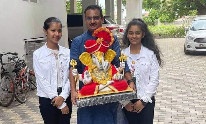 पधारे गजानन जी, बदल गई दिनचर्या, धूमधाम से हुआ आगमन | New India Times