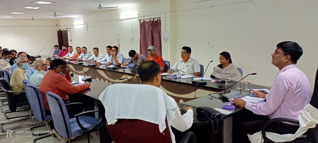 चुनाव नामांकन प्रक्रिया की व्यवस्थाओं के संबंध में बैठक का हुआ आयोजन | New India Times