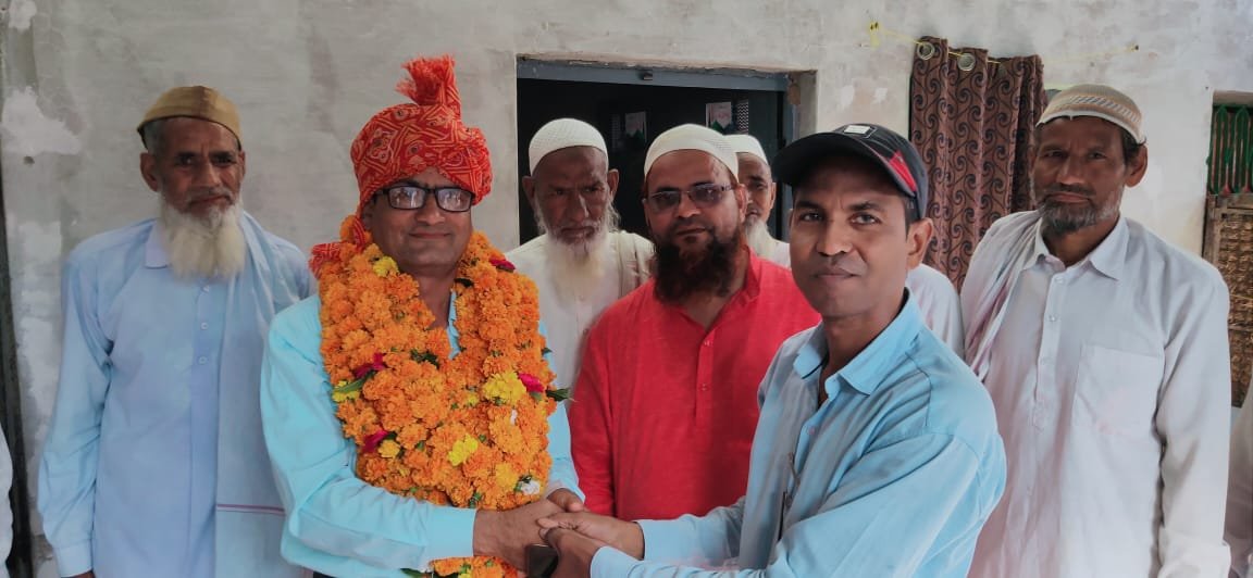 अल्पसंख्यक कल्याण अधिकारी धौलपुर नियुक्त होने पर श्री कलुआ खान उस्मानी का किया गया स्वागत | New India Times