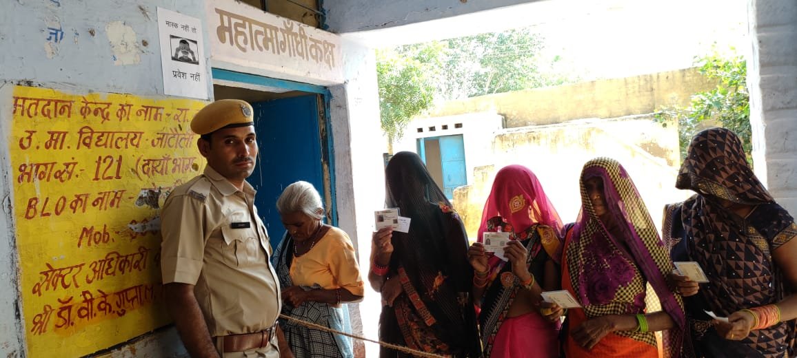 पंचायत समिति के चुनाव के प्रथम चरण में कुल 59.20 प्रतिशत हुआ मतदान, धौलपुर में 60.62 एवं राजाखेड़ा में 57.60 प्रतिशत हुआ मतदान | New India Times