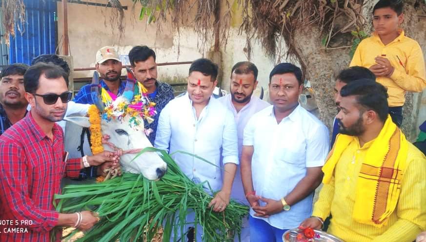 जन सेवा कार्य और गौ की सेवा कर मनाया गया भाजपा जिलाध्यक्ष राजीव यादव का जन्मदिन 3 जन सेवा कार्य और गौ की सेवा कर मनाया गया भाजपा जिलाध्यक्ष राजीव यादव का जन्मदिन | New India Times