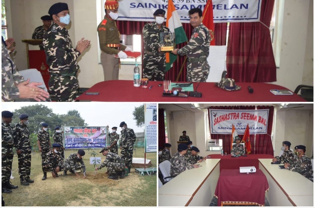 सशस्त्र सीमा बल के उप महानिरीक्षक (डीआईजी) मानवेन्द्र सिंह नेगी ने भारत नेपाल सीमावर्ती इलाकों का किया दौरा | New India Times