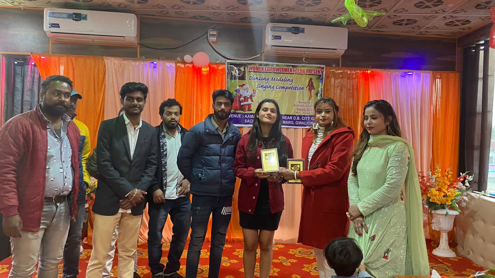 वूमेन एमवर्नमेंट कलब की ओर से क्रिसमस के मौके पर डांसिंग, सिंगिंग और मॉडलिंग प्रतियोगिता का किया गया आयोजन | New India Times