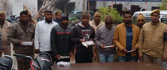जेब कतरों के गिरोह के सरगना सहित 6 आरोपी गिरफ्तार, 10 वर्षों से गिरोह घटनाओं को दे रहा था अंजाम | New India Times