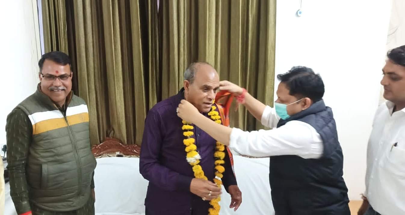 पिछड़ा वर्ग कल्याण आयोग के अध्यक्ष व आयोग के सदस्य का भाजपा जिलाध्यक्ष ने नगर आगमन पर किया स्वागत | New India Times