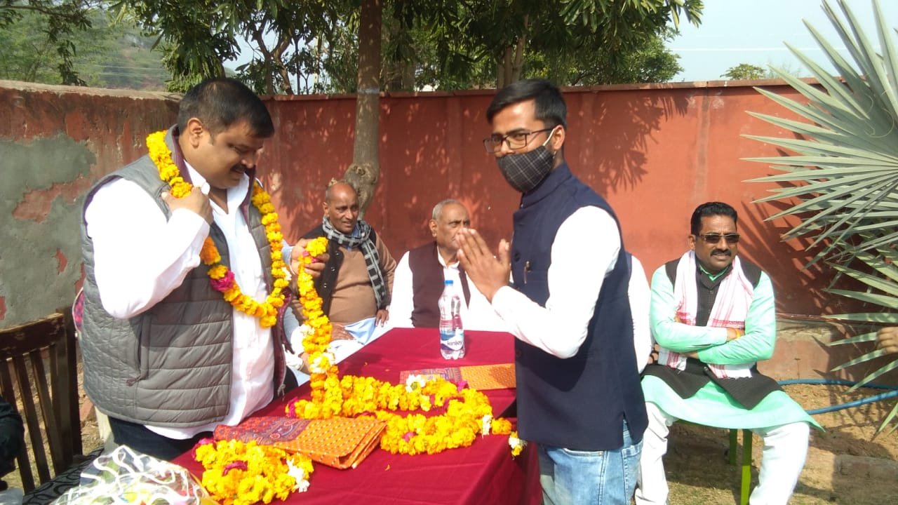 पूर्व राज्य मंत्री सगीर खान ने राज्य मंत्री जाहिदा खान का किया स्वागत | New India Times