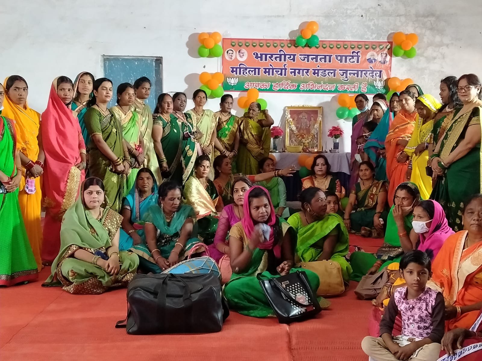 भाजपा महिला मोर्चा का हल्दी कुकू कार्यक्रम हुआ संपन्न, सभी महिलाओं ने एक दूसरे को दिया सदा सुहागन का आशिर्वाद | New India Times