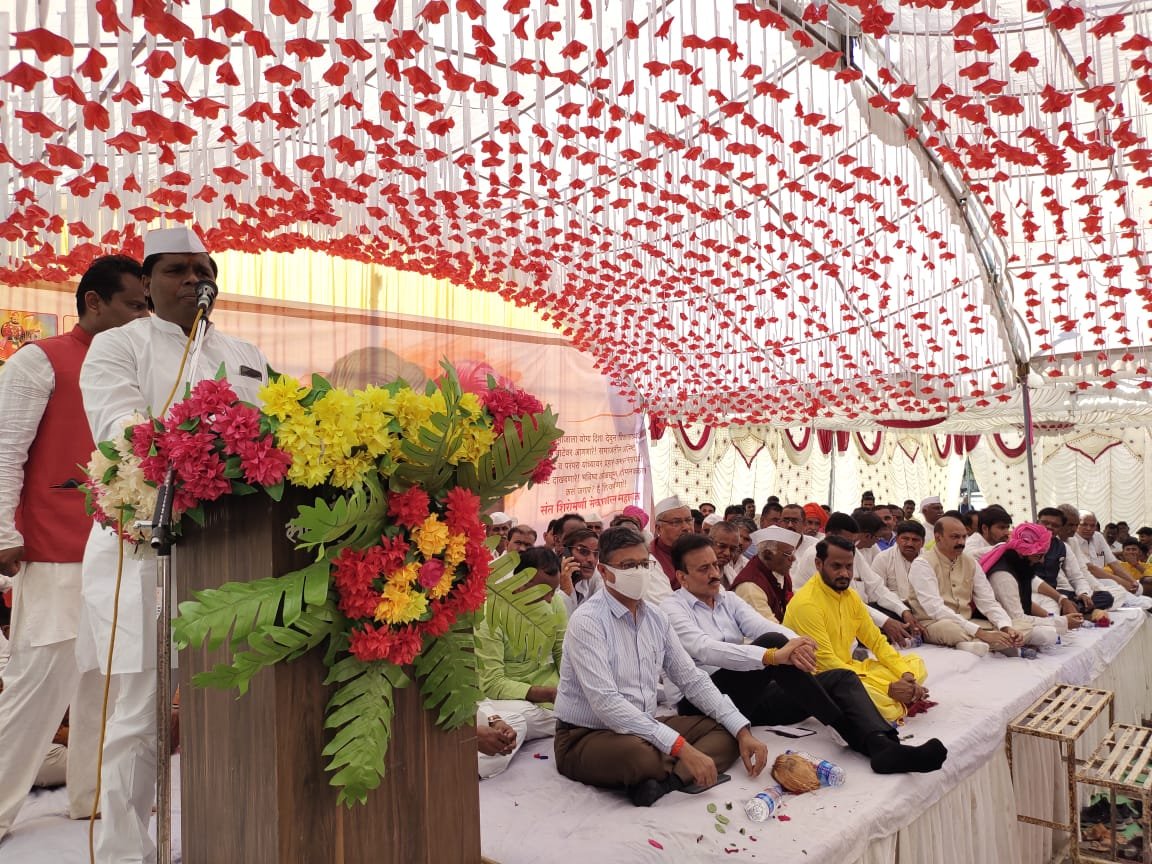 नशामुक्त समाज निर्माण करो यही सेवालालजी के चरणों में सच्चा प्रणाम: गिरीष महाजन | New India Times